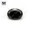 Heißer Verkaufs-Halbedelstein-ovale Form 8x10mm schwarzer Achat-Stein