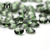 8 x 10 mm ovaler maschinengeschliffener synthetischer grüner Spinell-Edelstein