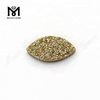 8 * 16 mm Marquise geschnittene natürliche Achat-Geoden-Druse aus chinesischer Fabrik