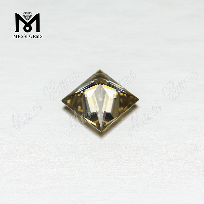 Großhandelspreis moissanite diamant Hohe Qualität Princess Cut Gelb Lose Moissanits Für Ring