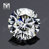 15,0 mm DEF-Moissanit-Stein. Kostbarer weißer Moissanit-Diamant in runder Form