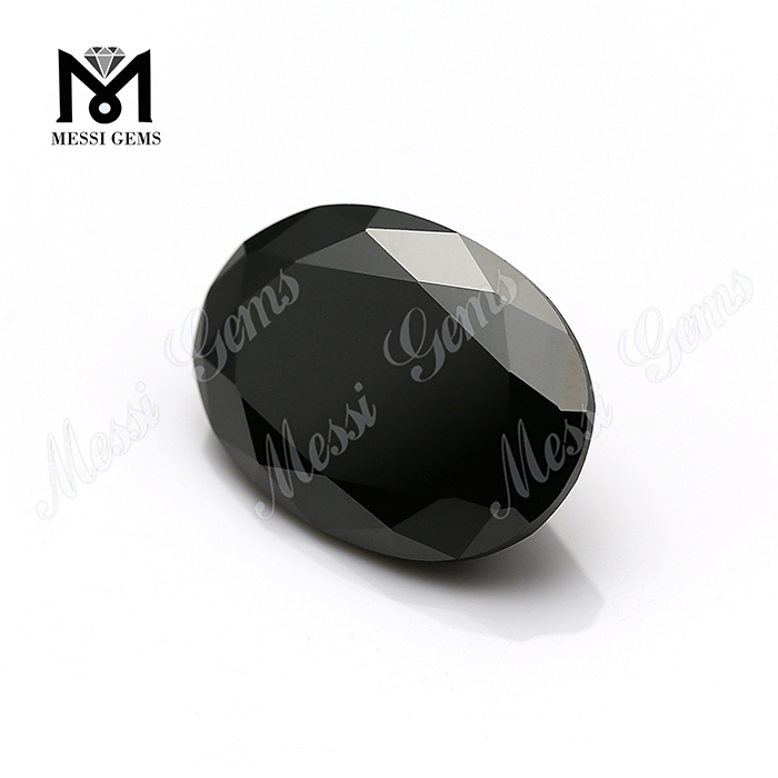 Synthetischer, schwarzer, loser Moissanit-Diamant im Ovalschliff, Preis