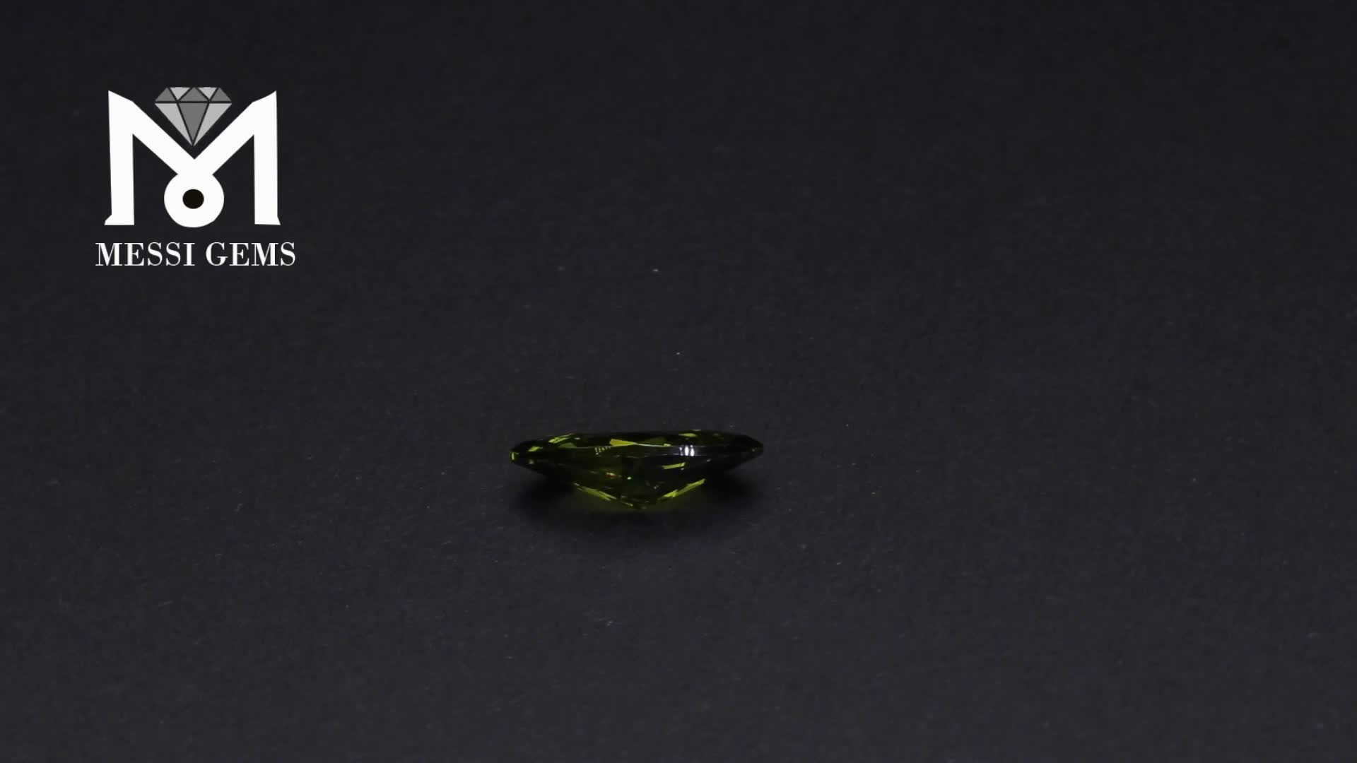 Klarer 2 * 4 mm Smaragdschliff natürlicher weißer Topas-Steinpreis