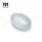 Großhandel Facettierte Achat Perlen Oval 8x10mm Blauer Chalcedon Achat Stein