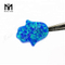 Blau 11 x 13 x 2,5 mm Im Labor hergestellter synthetischer Opal-Hamsa-Stein