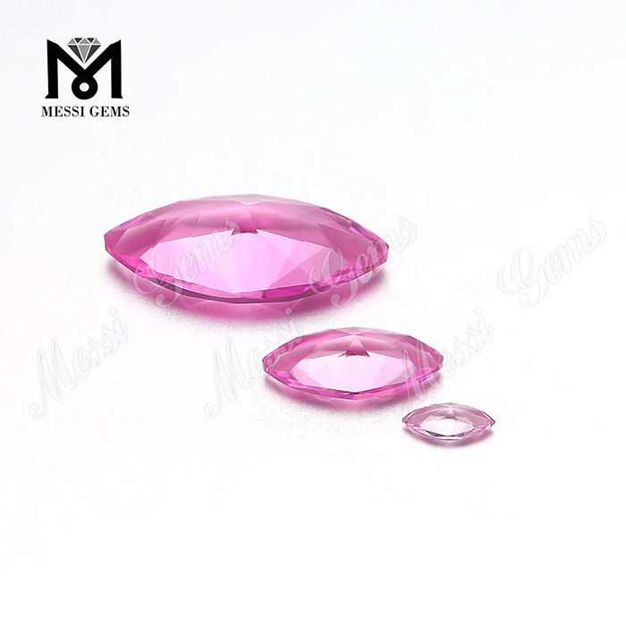 Marquise 7x14MM Farbwechsel Pink Nanosital