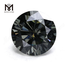 Großhandel Moissanite Diamant rund 11mm grauer synthetischer Moissanite loser Steinpreis