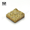 14 mm Großhandel Geode Drusy 24 Karat Gold quadratische Form Drusy
