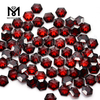 Sechseckige Steine, synthetische Zirkon-Diamantsteine ​​in Granatfarbe