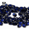 Lose ovale blaue Saphir-Nano-Edelsteine