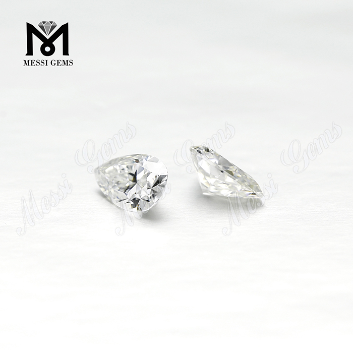 1 Karat farbloser Moissanit-Diamant im Birnenschliff. Großhandelspreis, loser Edelstein