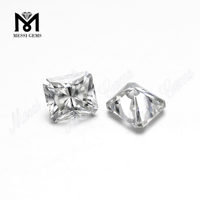 Weiße Moissanit-Diamanten im Großhandel, 6 x 9 mm achteckige lose Moissanit-Diamanten