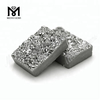 natürliche Drusen-Geode Silber Drusensteine ​​in Baguette-Form