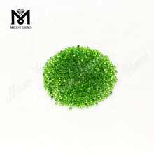 beliebter Verkauf kleiner natürlicher Diopsidstein in grüner Farbe