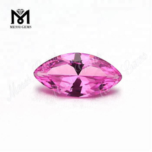 Großhandel Marquise Cut #A1255 Farbwechsel Pink Nanosital Crystal Stone