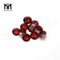 Rund geschnittene natürliche rote Mosambik-Edelsteine ​​für Anhänger