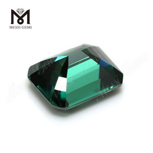 Im Labor erstellte lose Edelsteine, Preis pro Karat, achteckiger grüner Moissanit-Diamant