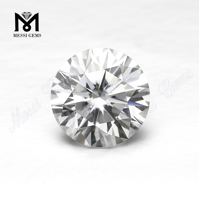 Großhandel mit losem Moissanit-Diamant, runder Brillantschliff-Moissanit-Solitär für Ring