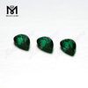 Labor erstellt Smaragd Edelstein 6 x 9 Birnenform grüner Smaragd für Ring
