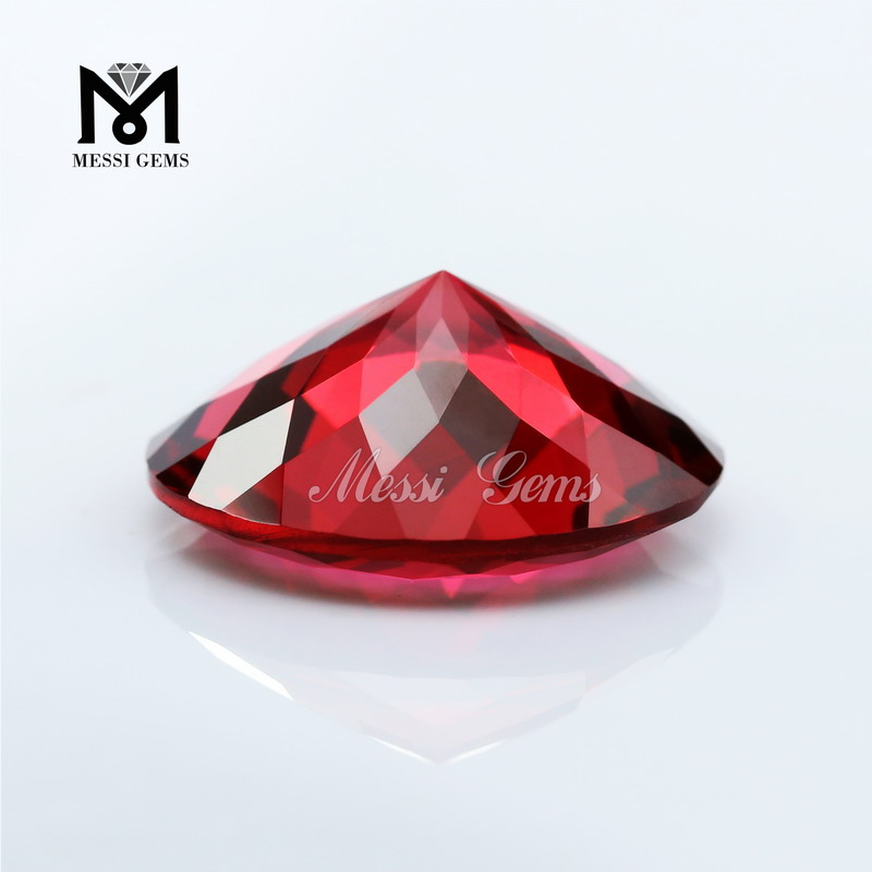 Fabrikpreis Diamantschliff 8,0 mm Rubellit Kristallglas Edelstein