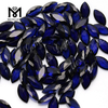 heißer verkauf marquise schnitt lose edelstein blau saphir synthetische korundsteine