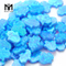 Labor erstellt Handform Opal 11 x 13 mm Synthetischer Opal Blauer Feueropal Hamsa