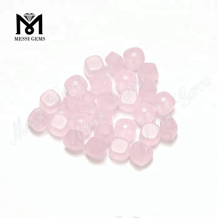 Fabrikpreis Pilzform rosa Farbe Glasstein