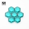 Neupreis 10*10 Hexagon Form synthetische Glas lose Edelsteine