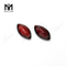 Mosambik Marquise geschnitten echte lose rote Granatsteine ​​Preis natürlich