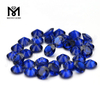 Großhandel maschinell geschnittener runder 1,25 mm 112 # synthetischer blauer Spinell-Edelstein
