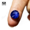 7x9mm ovaler Saphir-Edelstein blauer Sternsaphir für Ring