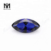 2,5 * 5 mm Marquise-Maschinenschliff 34 # blauer Saphir, synthetischer Korundstein