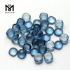Hellblaue Farbe 106# 10x10mm synthetischer Kissen-Cabochon-Spinell