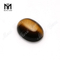 ovale Cabochon-Steine ​​Perlen natürliche Tigerauge-Steine