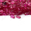 Großhandel Rubinrot 2 x 4 mm 5# Rubin-Korund-Perlen
