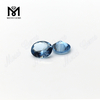 Synthetischer 10x12mm ovaler 106# blauer Spinellstein Preis für synthetische Spinell-Edelsteine