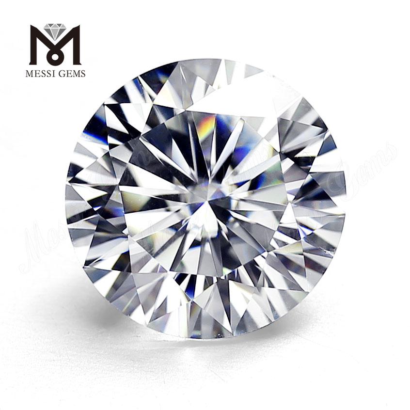 DEF 1 mm–2,5 mm, fabrikloser, superweißer Moissanit-Diamantstein