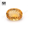 Fancy Concave Cut Oval Gemstones Lampwork facettierter großer Glasstein
