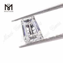 Lose Edelsteine ​​für weißen Moissanite-Diamant Stone Tapp-Form DEF-Fabrik-Großhandelspreis