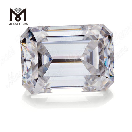 Smaragdschliff-Moissanit-Diamant 1 Karat China synthetischer Moissanit-Fabrikpreis
