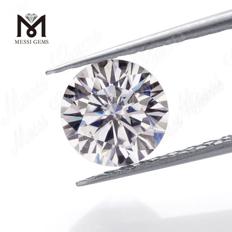 Loser Großhandelspreis, runder, brillanter 8 mm VVS-weißer Moissanit-Diamant