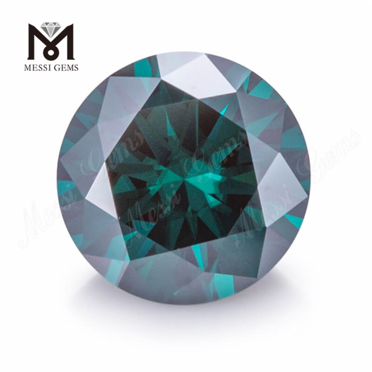 1–3 Karat Moissanit-Diamant, Großhandelspreis, blaugrüner Moissanit