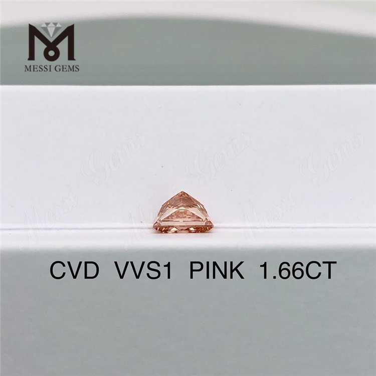 1,66 ct synthetischer rosafarbener SQ-Labordiamant, im Labor gezüchtete Diamanten zum Großhandelspreis