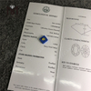 1,10 CT FANCY VIVID SI1 EX EX OV, vom Labor erstellter gelber Diamant HPHT GID22000166