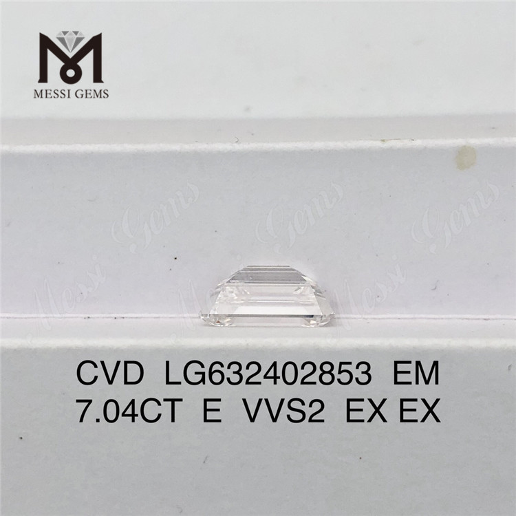 7,04 CT EM E VVS2 neuer Diamant CVD LG632402853丨Messigems 