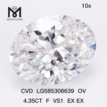 4,35 CT F VS1 EX EX OV größter CVD-Diamant CVD LG585306639