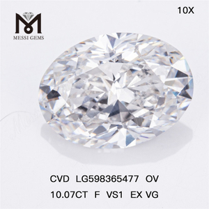 10,07 CT F VS1 EX VG OV CVD-Diamanten Die ultimative Wahl für Großkäufer LG598365477 丨Messigems