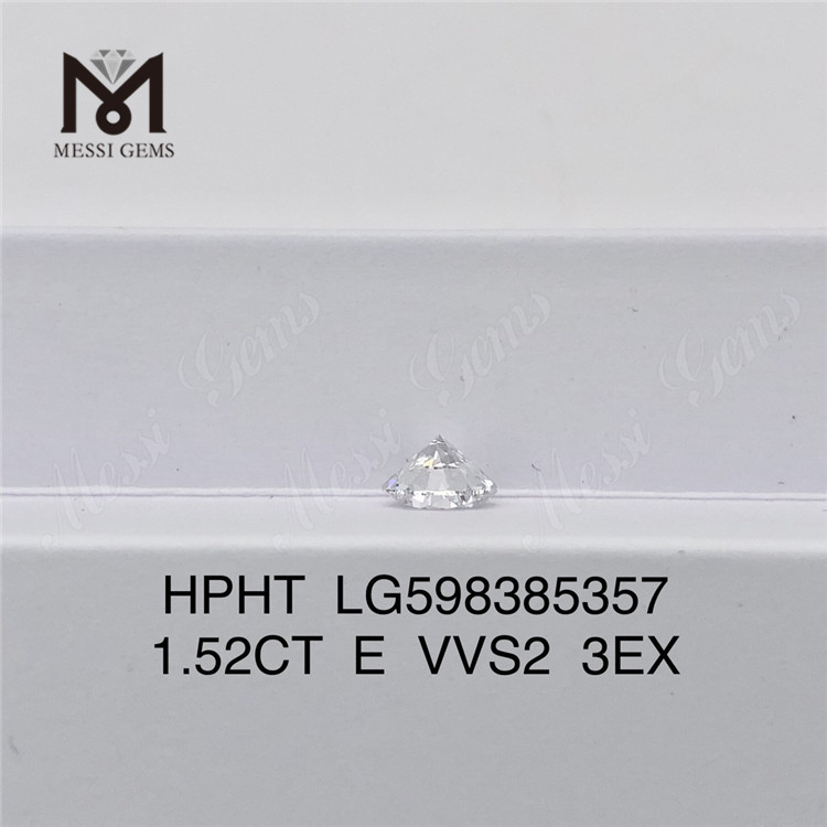 1,52 CT E VVS2 3EX runde HPHT-Diamanten zu verkaufen LG598385357 Nachhaltige Entscheidungen丨Messigems
