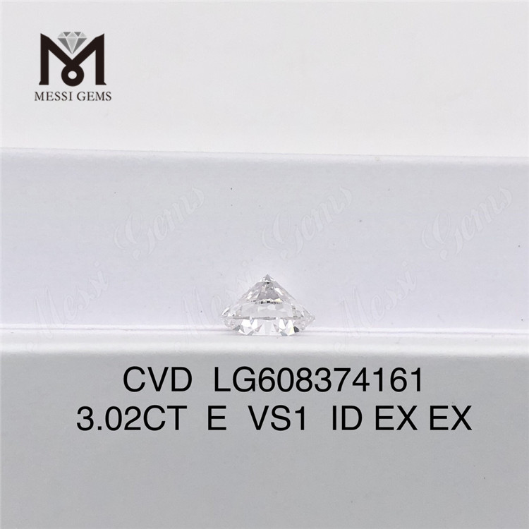 3,02 CT E VS1 3 Karat CVD-Diamantpreis für Wiederverkäufer und Schmuckdesigner丨Messigems LG608374161