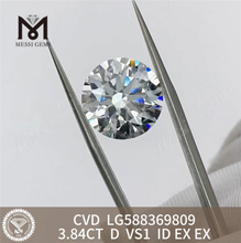 3,84 ct IGI-Zertifizierungsdiamant D VS1 CVD-Diamant Herstellung von einzigartigem Schmuck 丨Messigems LG588369809
